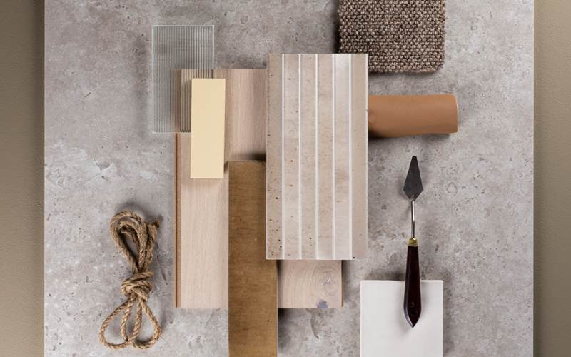 Moodboard Capella Silver Ljusare